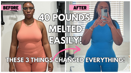 Before and After 40 Pound Weight Loss