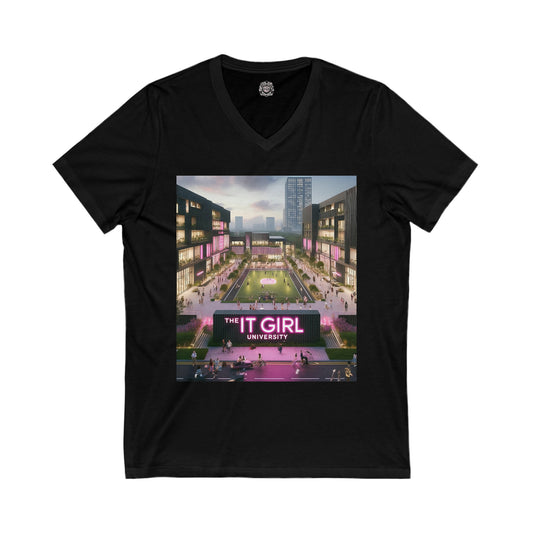 The "Campus Queen" Tee V-Neck