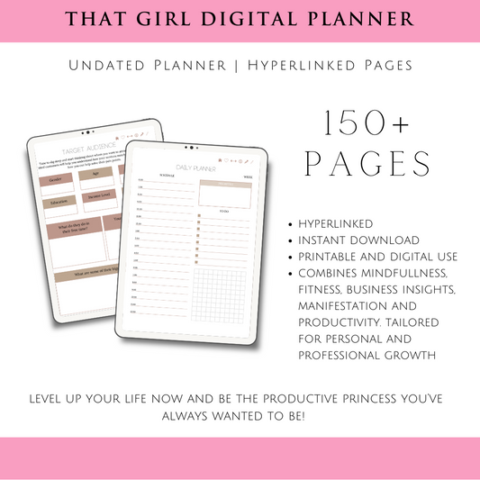 That Girl Digital Planner